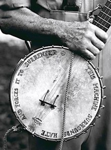 Pete Seeger banjo head