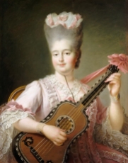 Clothilde of France by Francois-Hubert Drouais - 1775