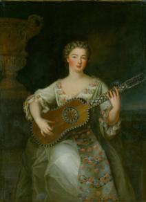 Madomoiselle de Charolais by Pierre Gobert - ca. 1725